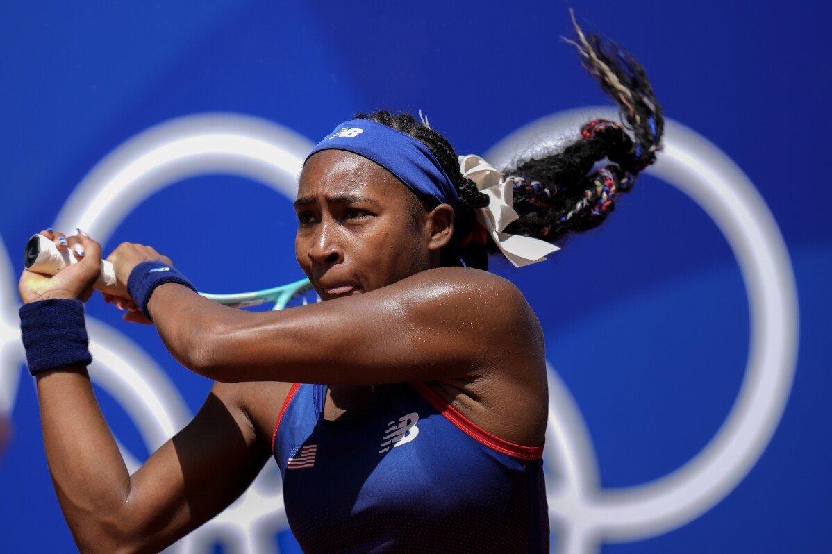 Hồ sơ của Coco Gauff tại Đại hội Thể thao Paris là hoàn hảo ngay cả khi trình diễn của cô ấy không luôn như vậy